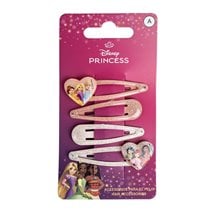 Accesorios Pelo Clips 4 Piezas Princess Cerdá 6.5 x 0.1 x 12.5 cm.
