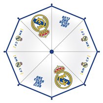 Paraguas Manual Poe Burbuja Real Madrid Cerdá T45C:45 cm.