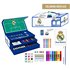 Set Papelería Coloreable Maletín Real Madrid Cerdá 26.0 x 10.0 x 13.0 cm.