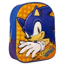 Mochila Infantil 3D Sonic Cerdá 25.0 x 31.0 x 10.0 cm.