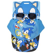 Gorra Set Gafas De Sol Sonic Cerdá T53C:53 cm.