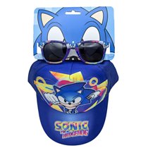 Gorra Set Gafas De Sol Sonic Cerdá T53C:53 cm.