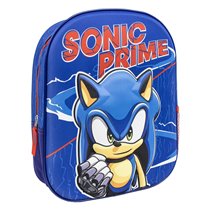 Mochila Infantil 3D Sonic Prime Cerdá 26.0 x 31.0 x 10.0 cm.