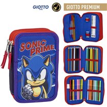 Plumier Con Accesorios Giotto Sonic Prime Cerdá 12.5 x 6.5 x 19.5 cm.