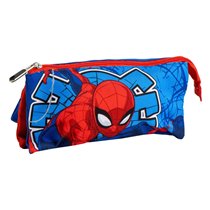 Estuche Portatodo 3 Compartimentos Spiderman Cerdá 22.5 x 11.5 x 2.0 cm.