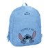 Mochila Casual Moda Borreguillo Stitch Cerdá 19.0 x 24.0 x 10.5 cm.