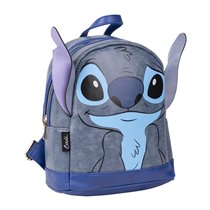 Mochila Casual Moda Aplicaciones Stitch Cerdá 19.5 x 24.0 x 11.0 cm.