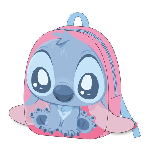 Mochila Guarderia Personaje Peluche Stitch Cerdá 18.0 x 22.0 x 4.0 cm.