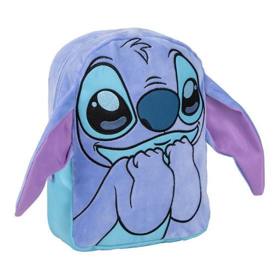 Mochila Infantil Personaje Aplicaciones Stitch Cerdá 22.0 x 28.0 x 9.0 cm.