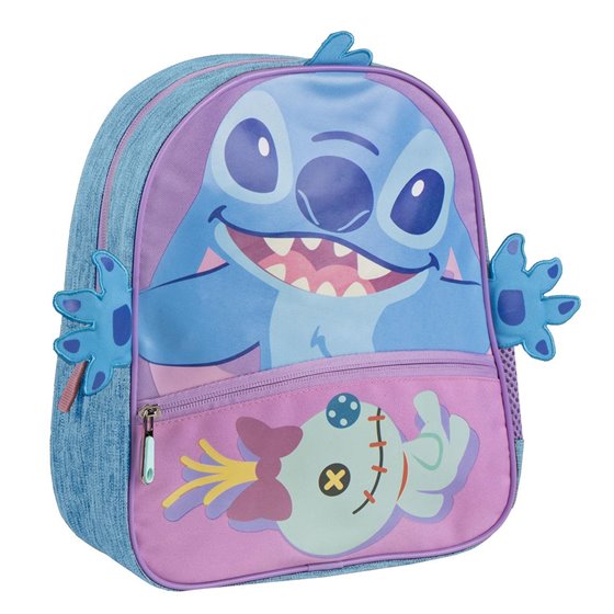 Mochila Infantil Escolar Stitch Cerdá 15.5 x 30.0 x 10.0 cm.