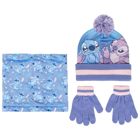 Conjunto 3 Piezas Snood Stitch Cerdá Tu:T.Unica