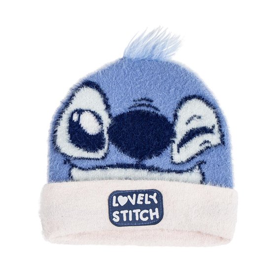 Gorro Punto Aplicaciones Stitch Cerdá Tu:T.Unica