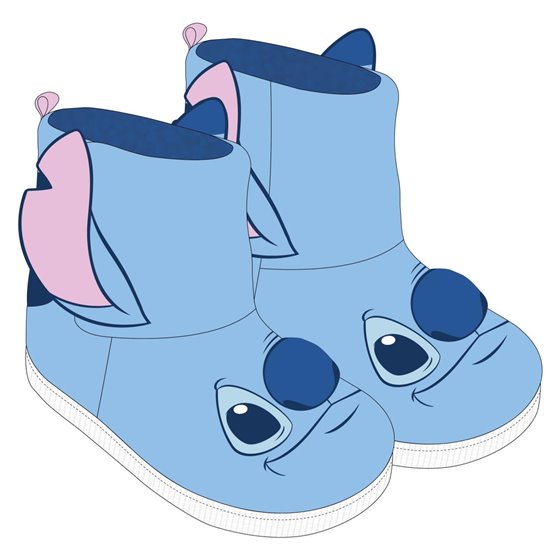 Zapatillas De Casa Bota Aplicaciones Stitch Cerdá T24/25-T30/31: 3,3,3,3