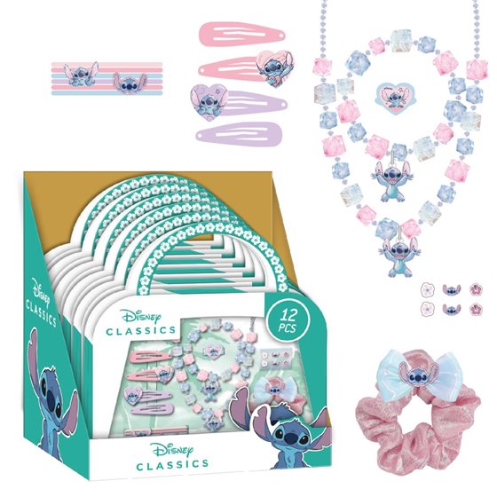 Set De Belleza Accesorios Display Stitch Cerdá 4.0 x 17.0 x 20.0 cm.