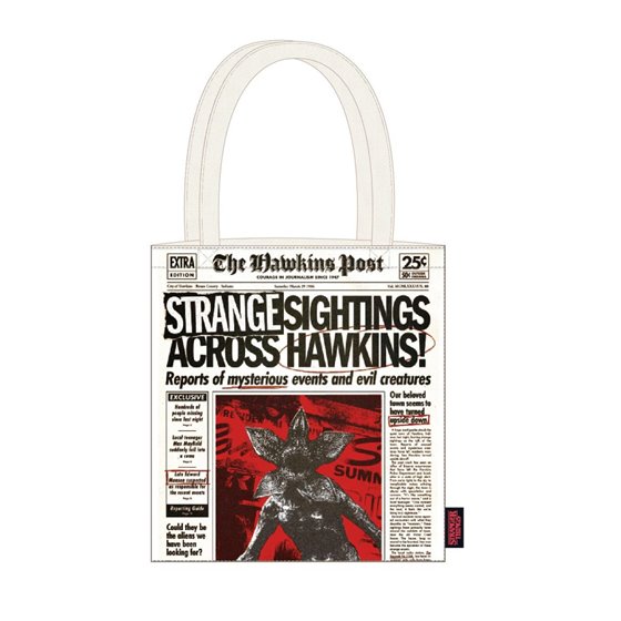 Bolsa Shopping Stranger Things Cerdá 36.0 x 39.0 x 0.4 cm.