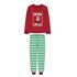 Pijama Largo Single Jersey Navideño The Elf Cerdá 4 Años-10 Años: 1,2,4,2,1