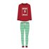 Pijama Largo Single Jersey Navideño The Elf Cerdá xs-xl: 2,2,3,3,2
