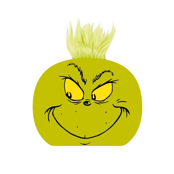 Toalla Para Cabello The Grinch Cerdá 22.0 x 12.0 x 2.0 cm.