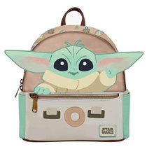 Mochila Casual Moda Polipiel The Mandalorian Grogu Cerdá 22.0 x 24.0 x 11.5 cm.
