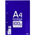 Recambio FIRMÓ A4 100 Hojas 100 g. 4T Modelo Cuadros 5 mm.