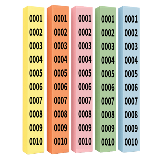 Tiras Rifa LOAN Números 1 al 3.000