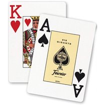 Baraja Poker Inglés 55 Cartas FOURNIER Nº 818 Con Caja De Cartón