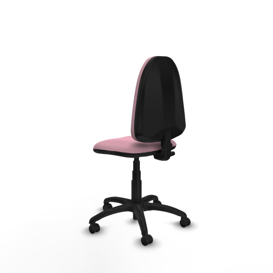 Aýna CP bali rosa sin brazos base poliamida ruedas engomadas 50mm