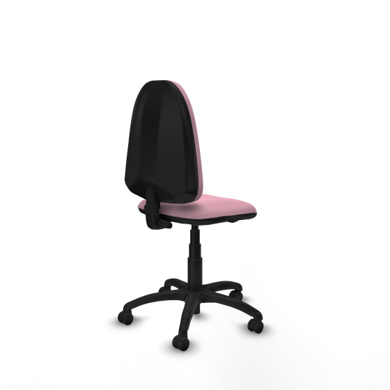Aýna CP bali rosa sin brazos base poliamida ruedas engomadas 50mm