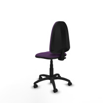 Aýna CP bali morado sin brazos base poliamida ruedas engomadas 50mm