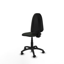 Aýna CP bali negro sin brazos base poliamida ruedas engomadas 50mm