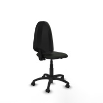 Aýna CP bali negro sin brazos base poliamida ruedas engomadas 50mm