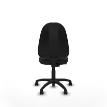 Algarra CP similpiel negro  base poliamida ruedas nailon 50mm