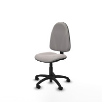Algarra CP similpiel blanco  base poliamida ruedas nailon 50mm