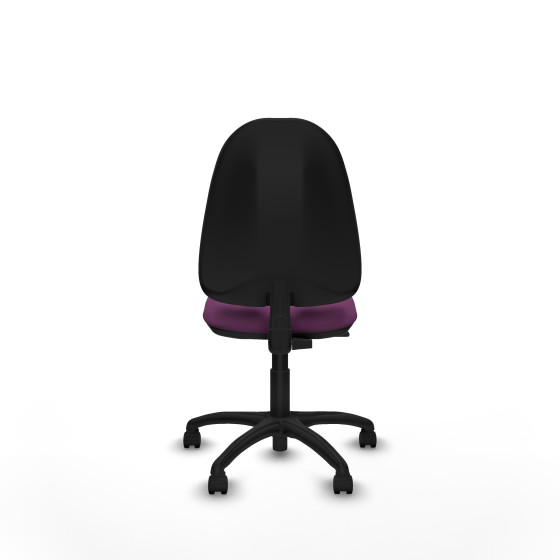 Algarra CP similpiel morado  base poliamida ruedas nailon 50mm