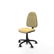 Algarra CP similpiel crema  base poliamida ruedas engomadas 50mm