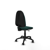 Algarra CP similpiel verde botella  base poliamida ruedas engomadas 50mm