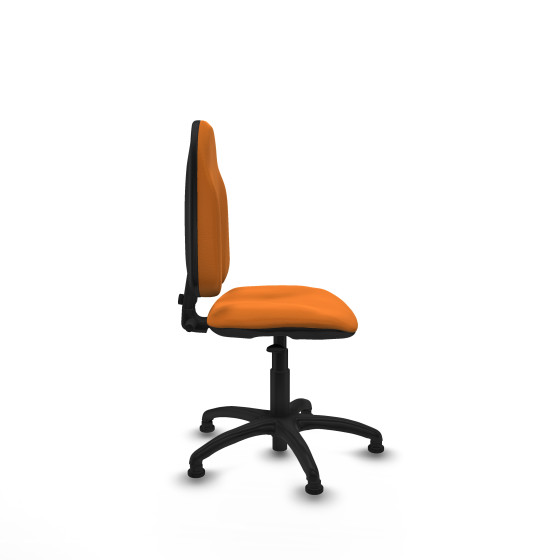 Algarra CP similpiel naranja  base poliamida topes