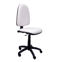 Silla Aýna similpiel blanco