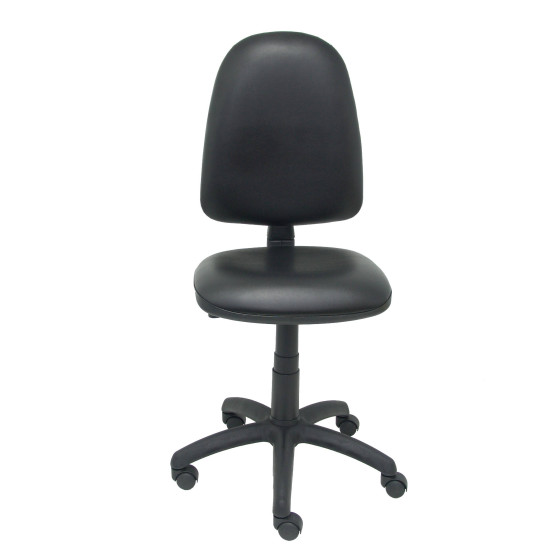 Silla Aýna similpiel negro