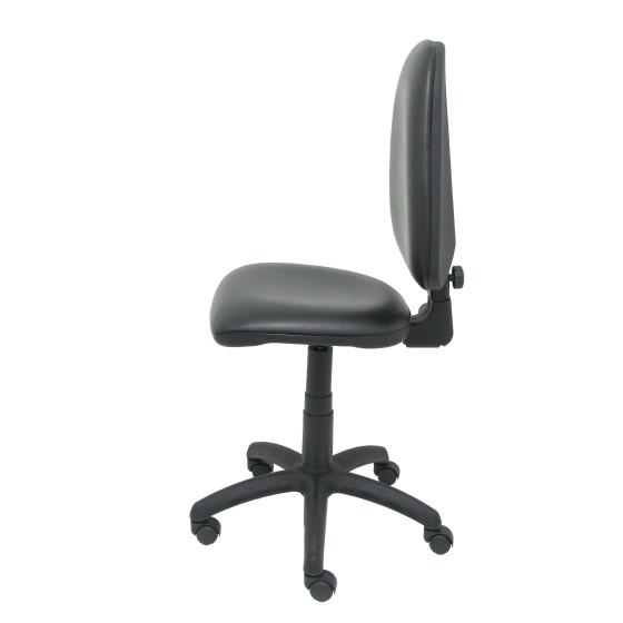 Silla Aýna similpiel negro