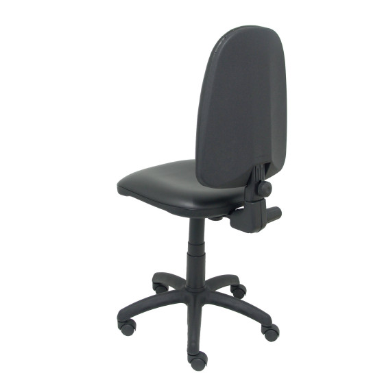 Silla Aýna similpiel negro