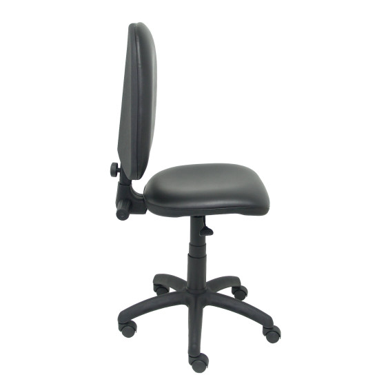 Silla Aýna similpiel negro