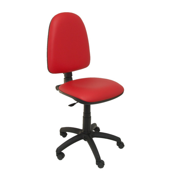 Silla Aýna similpiel rojo