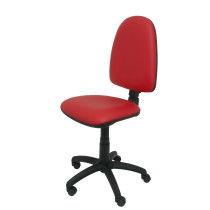 Silla Aýna similpiel rojo