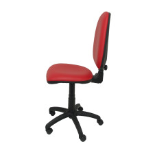 Silla Aýna similpiel rojo