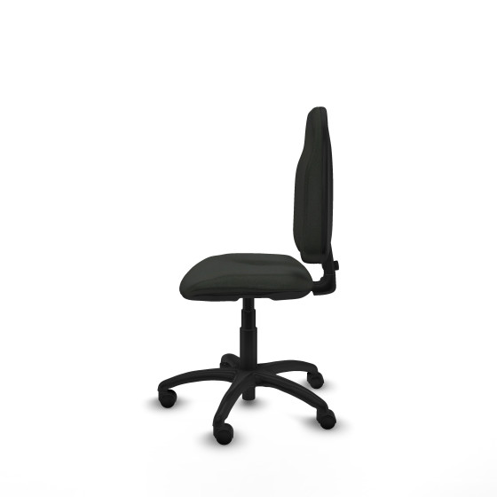 Algarra CP bali negro  base poliamida ruedas nailon 50mm