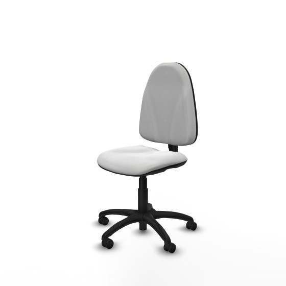 Algarra CP bali blanco base poliamida ruedas engomadas 50mm