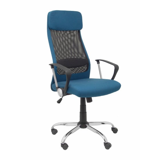 Silla Esteras tela turquesa