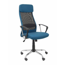 Silla Esteras tela turquesa
