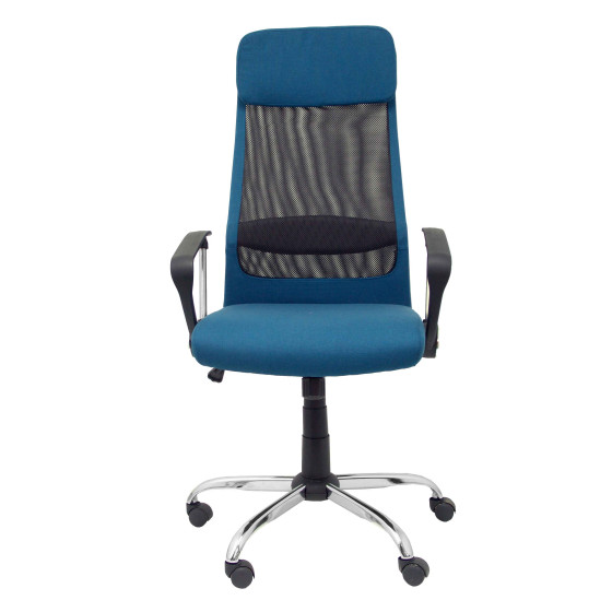 Silla Esteras tela turquesa